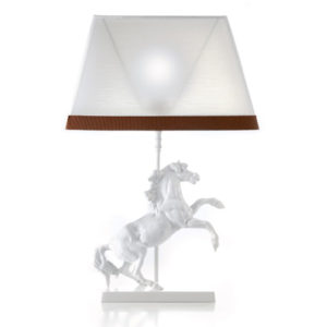 Настольная лампа со статуэткой лошади Il Paralume Marina, артикул L1636
