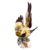 Статуэтка попугая Ahura с росписью золотом и красками, артикул R1643/KLB