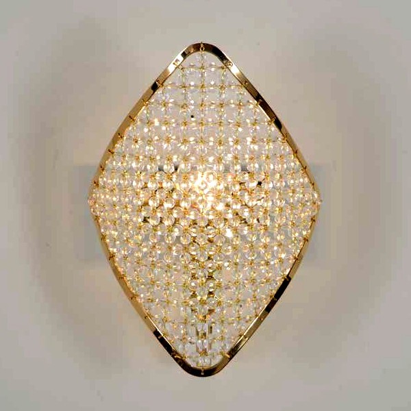 Настенное бра в современном стиле Patrizia Garganti со стеклянными бусами, артикул Holly H07C8